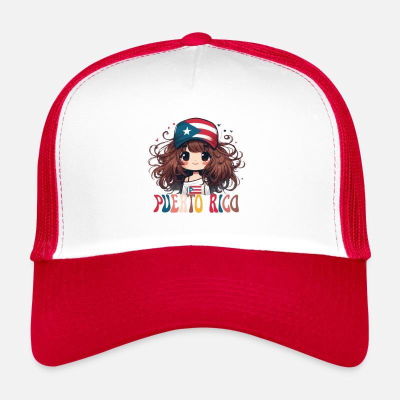 PUERTO RICO süßes Mädchen Trucker Cap