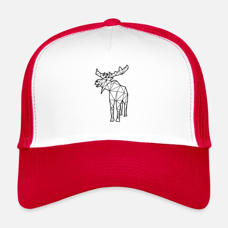 Elch Polygon Trucker Cap