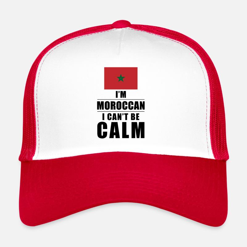Morocco Cant Keep Calm Trucker Cap
