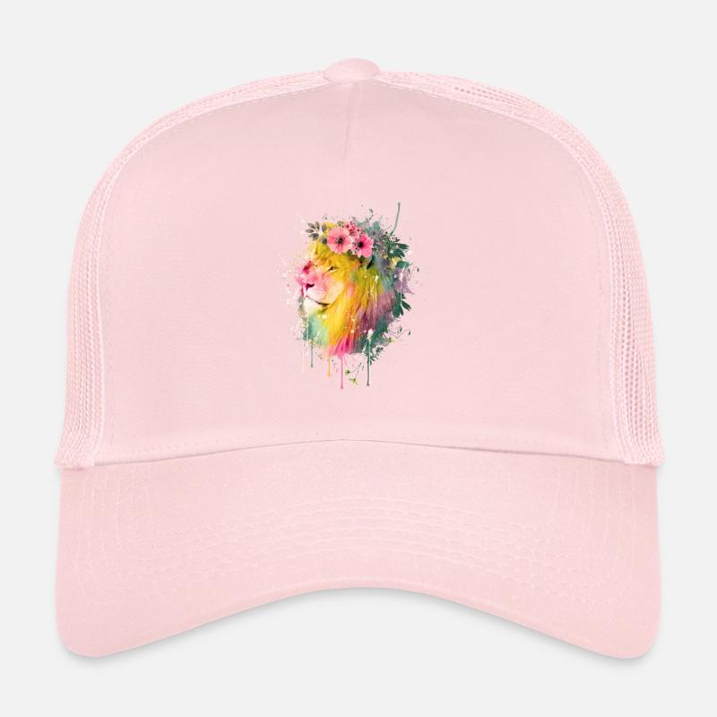 Löwe Aquarell Trucker Cap