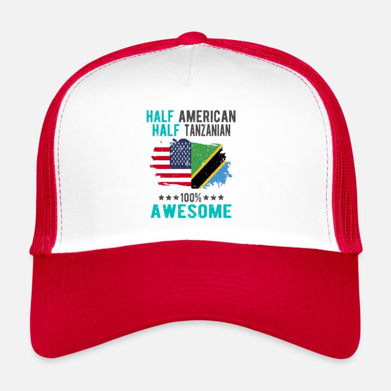 Half American Half Tanzanian Trucker Cap