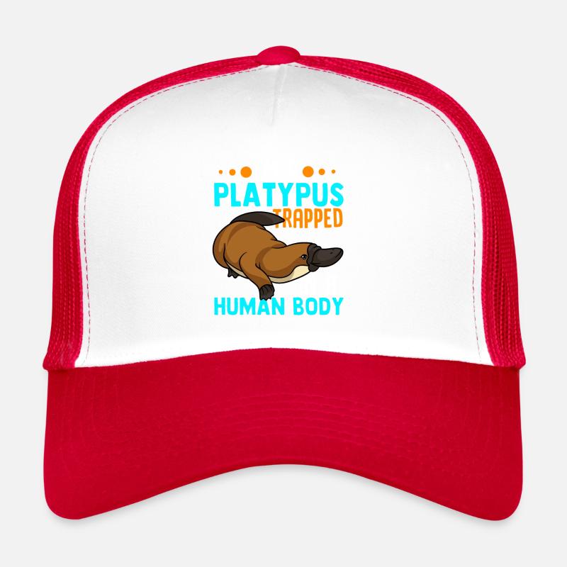 Je suis un ornithorynque dans le corps humain Platypus Lover Gift Casquette trucker 