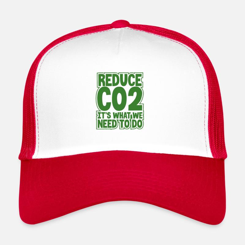 Environnement Idée cadeau Réduire les émissions de CO2 C’est ce que nous Casquette trucker 