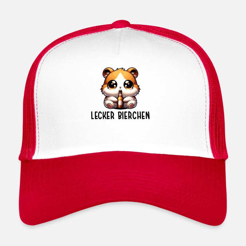 LECKER BIERCHEN Sad Hamster Meme Trucker Cap