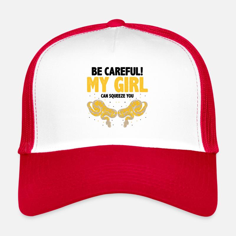 King python design for snake lovers Trucker Cap