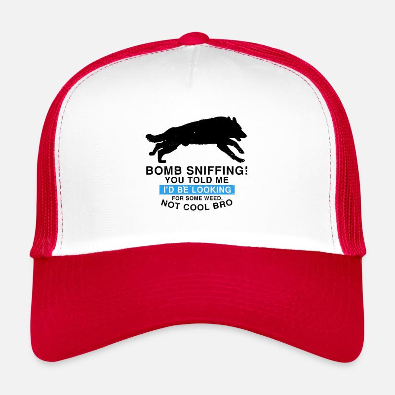 Design Deutscher Schäferhund Polizei Design Trucker Cap