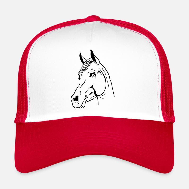 Cheval en tête Casquette trucker 