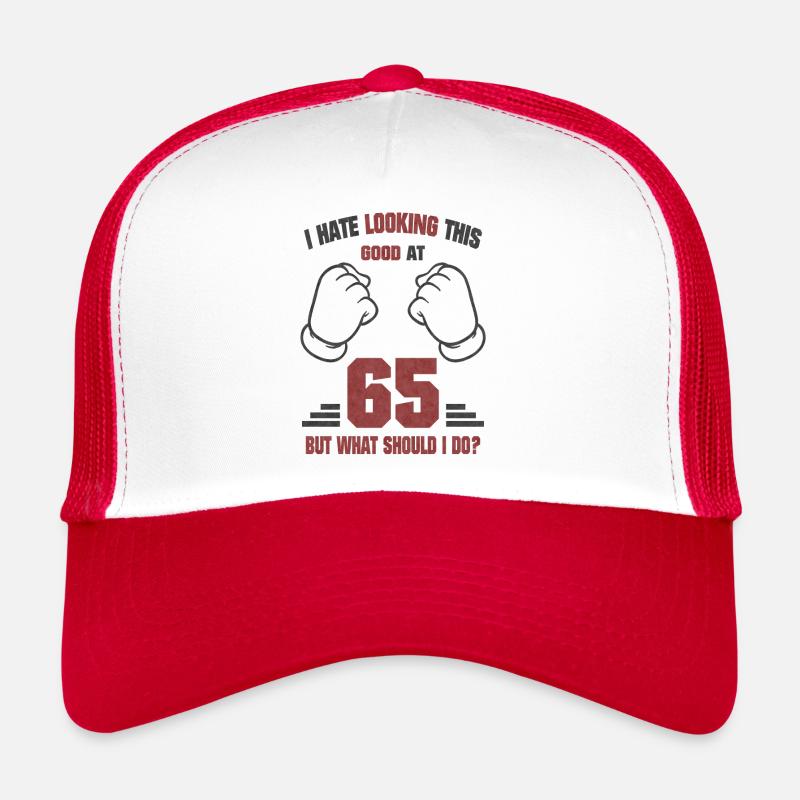65 anniversaire Drôle de sort cadeau Casquette trucker 
