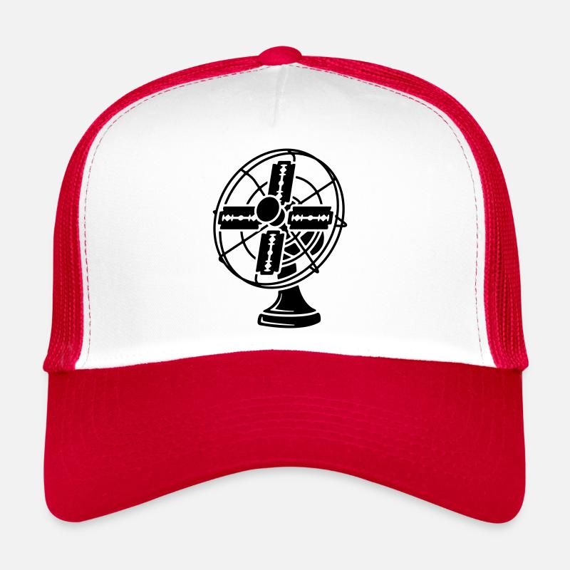 Fan with razor blades Trucker Cap