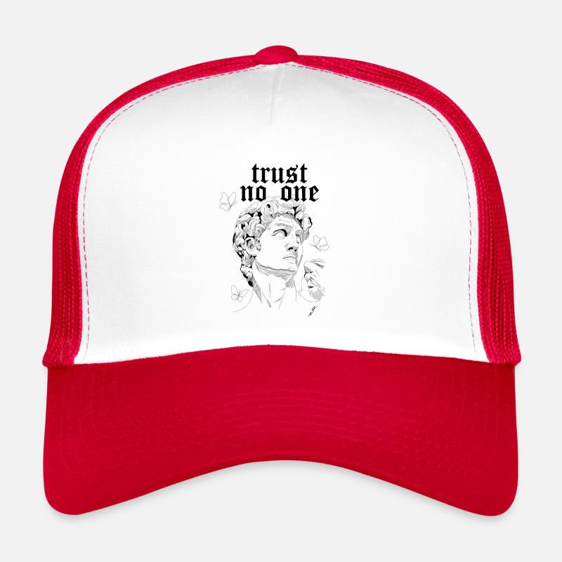Aesthetic David Sculpture Vintage Design Trucker Cap