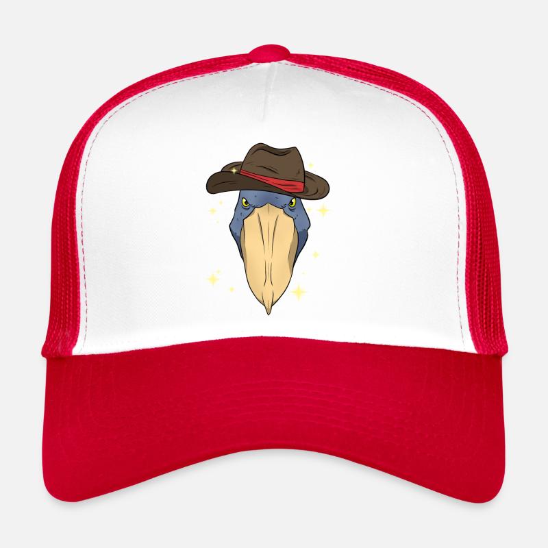 Shoebill Bird Ornithologist Forest I Gift Trucker Cap