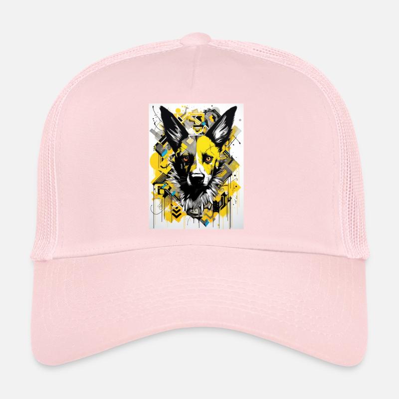 [] Sort de berger jaune Casquette trucker 