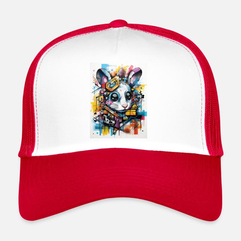 [MB] Maus versteckt sich Trucker Cap