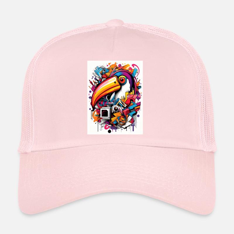 [MB] Toucan Tropical Rush Trucker Cap