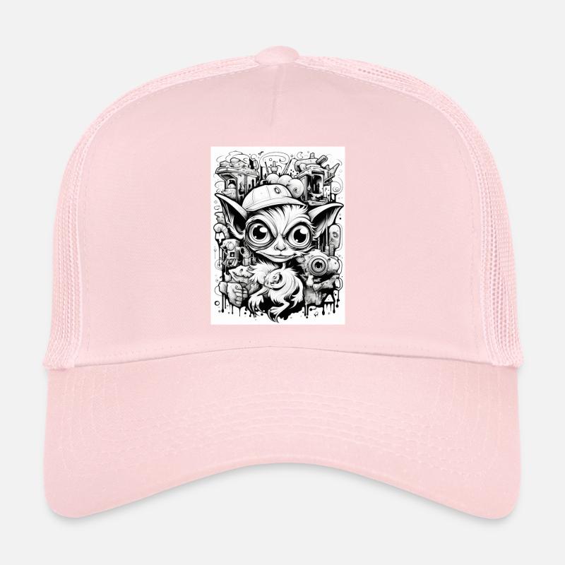 Kleiner Kobold ist sauer Trucker Cap