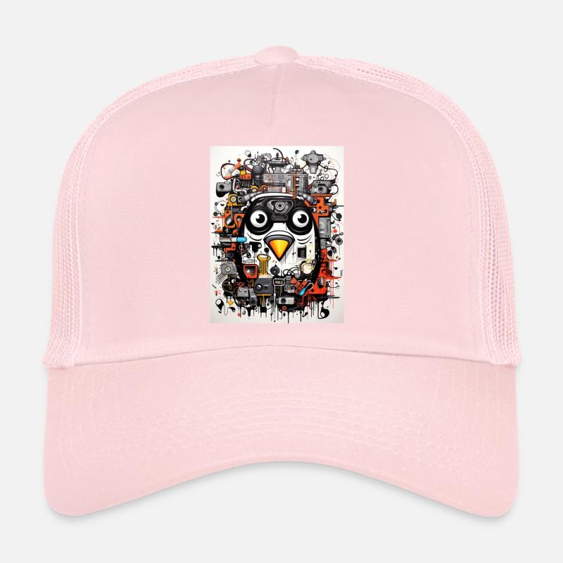 [] Chaos de pingouins câlins Casquette trucker 
