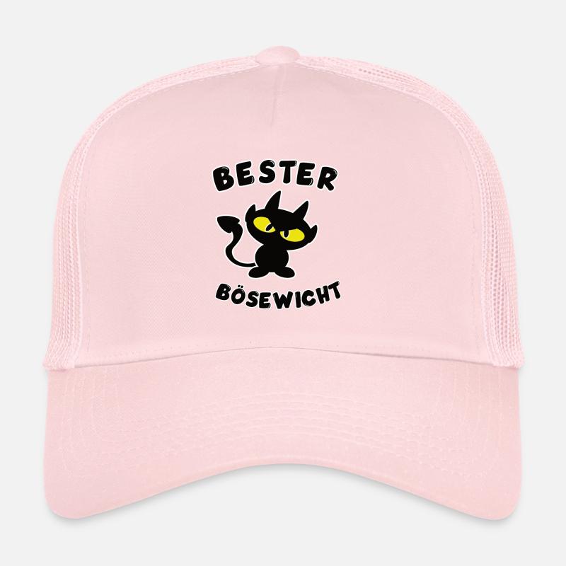 cooles bester Bösewicht Design Trucker Cap