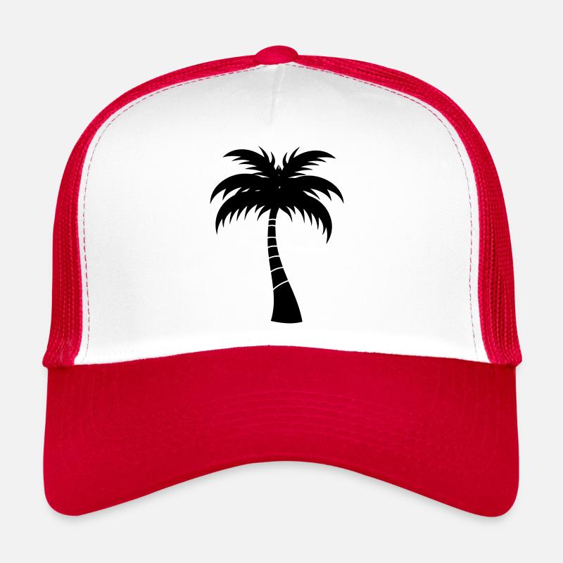 palm tree Trucker Cap