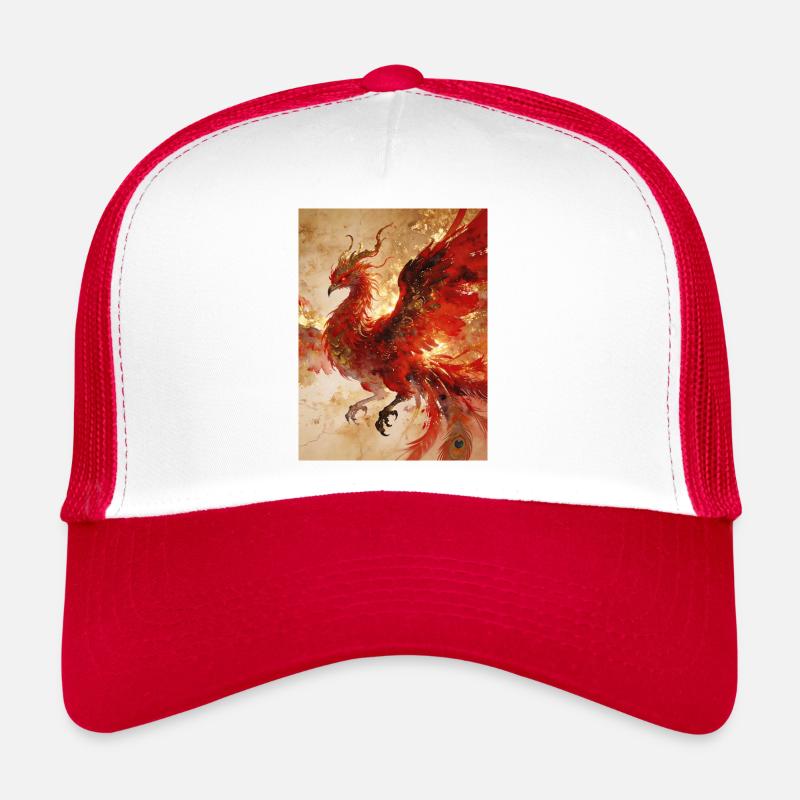 Le Souverain Solaire : Phénix (Fenghuang) - Harmon Casquette trucker 
