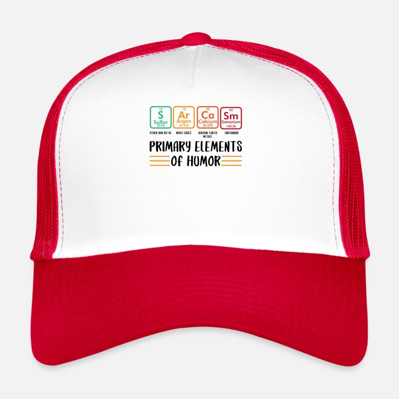 Principaux éléments de l’humour Casquette trucker 