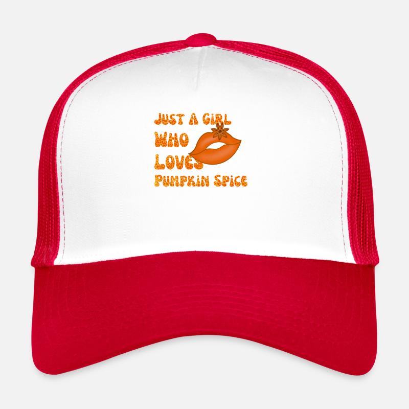 Nur Ein Mädchen, Das Pumpkins Spice Herbstgeschenk Trucker Cap