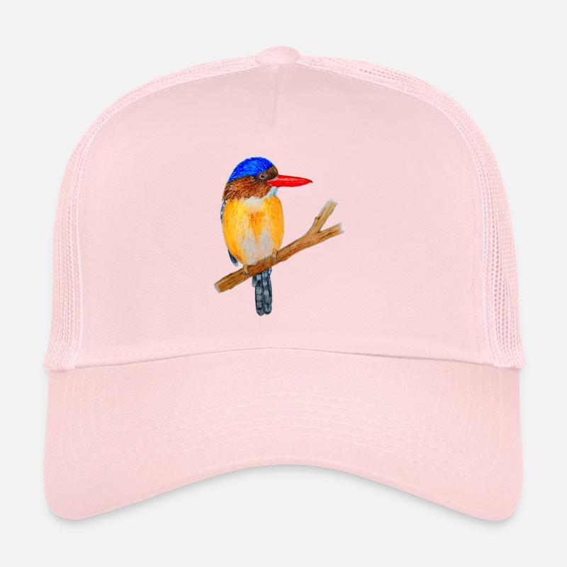 Oiseau coloré Casquette trucker 