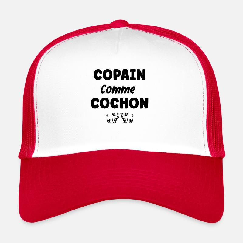 Copain comme cochon Casquette trucker 