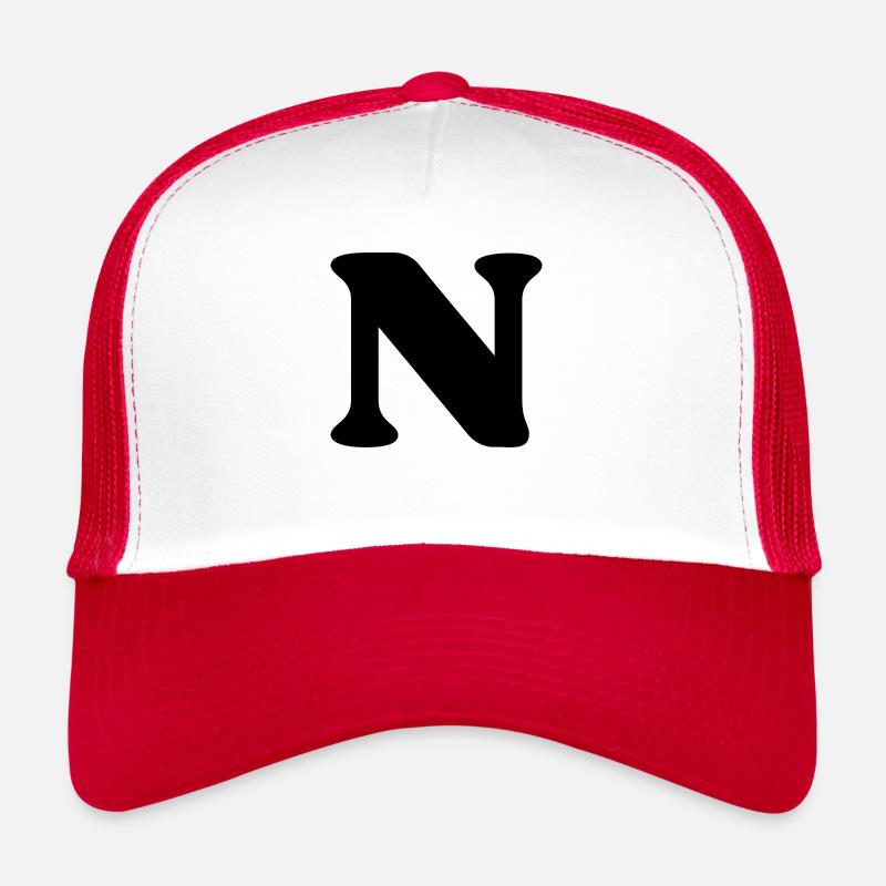 Lettre n Casquette trucker 