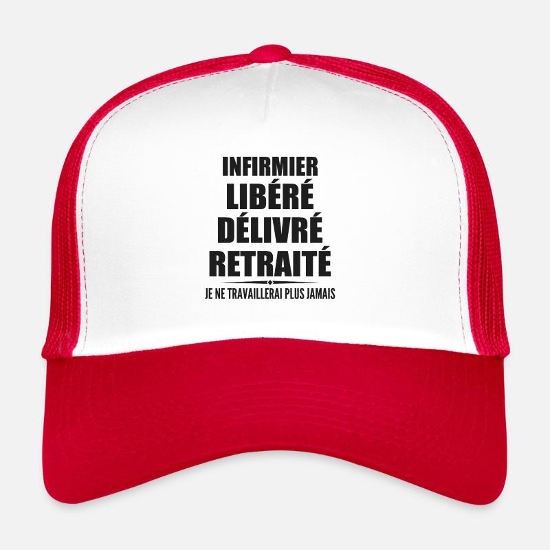 Nurse Celebrates Retirement with Humor Gift Trucker Cap