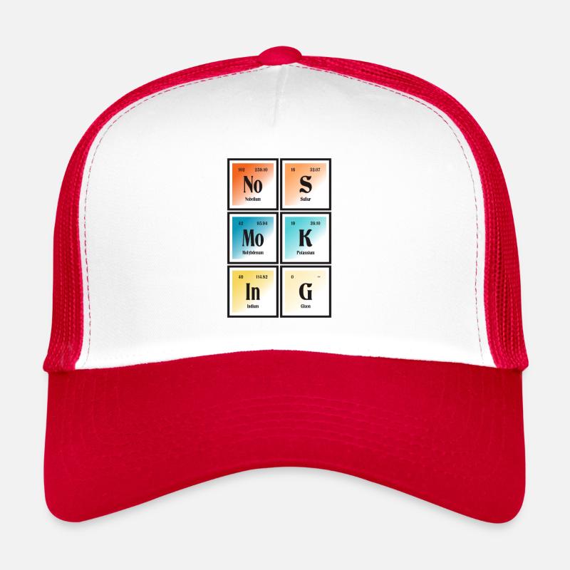 Nichtraucher - Periodensystem der Elemente Trucker Cap