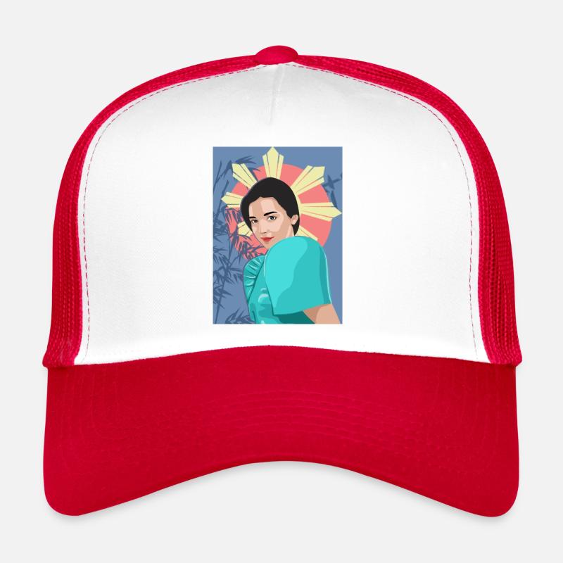 Philippines Filipina Pride Flag Pinay I Gift Trucker Cap