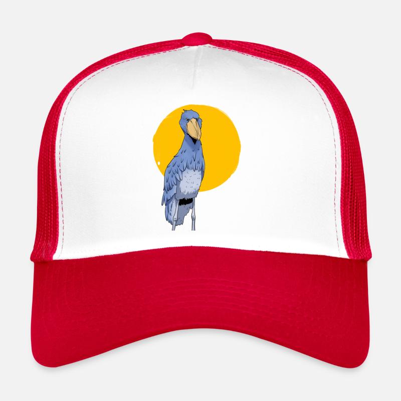 Shoebill Bird Ornithologist Forest I Gift Trucker Cap