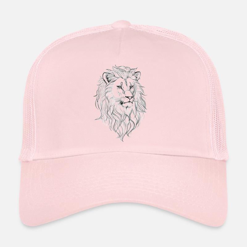 Tête de lion Casquette trucker 