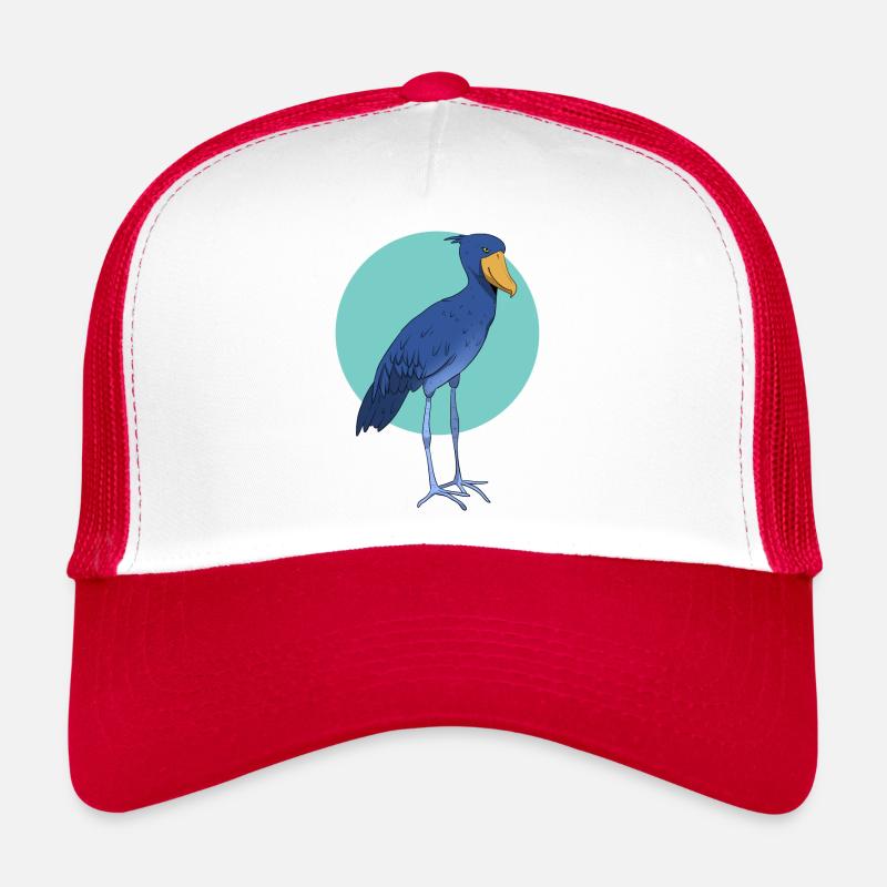 Shoebill Bird Ornithologist Forest I Gift Trucker Cap