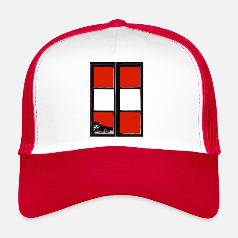 Austria Flag Austria Austrian Flag AT Trucker Cap