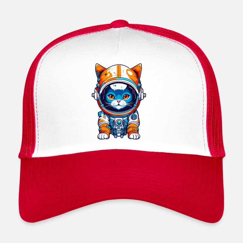 Space Cat 01 Trucker Cap