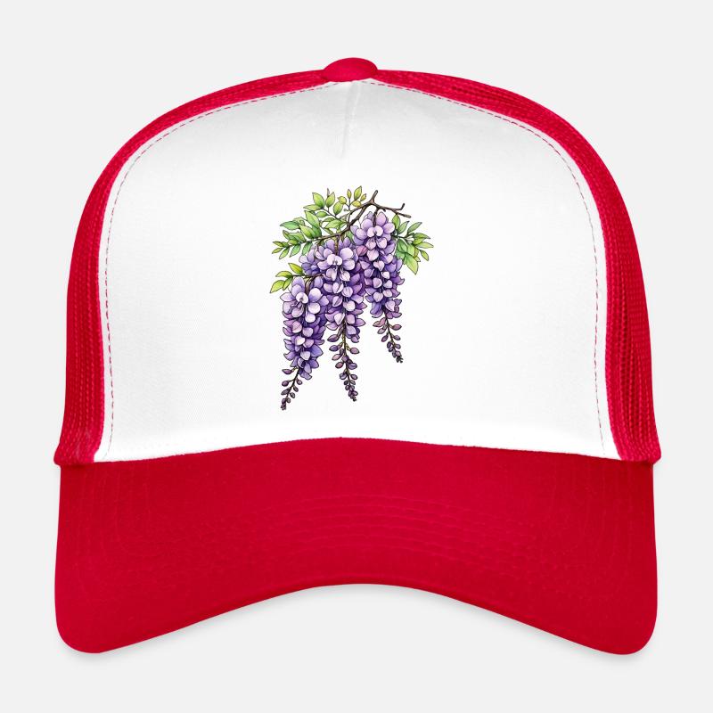Lilas Casquette trucker 