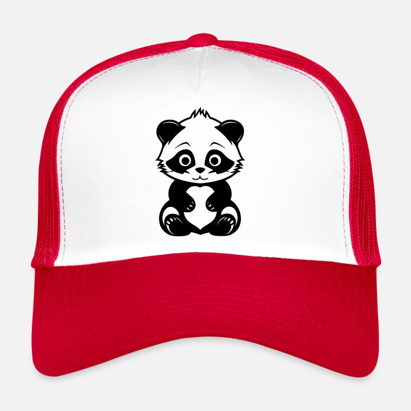 Red Panda Trucker Cap