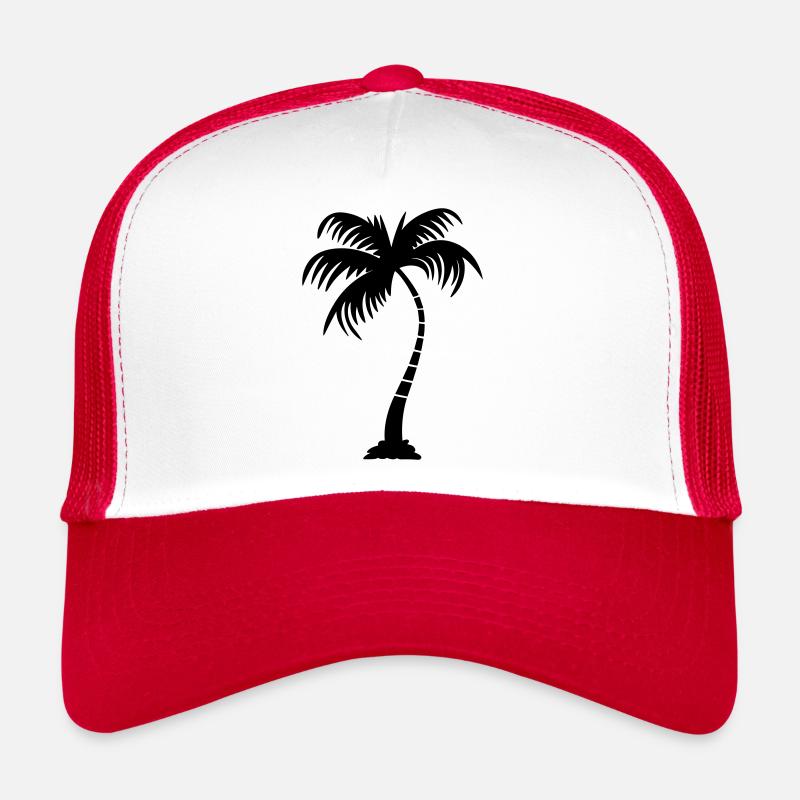 palm tree Trucker Cap