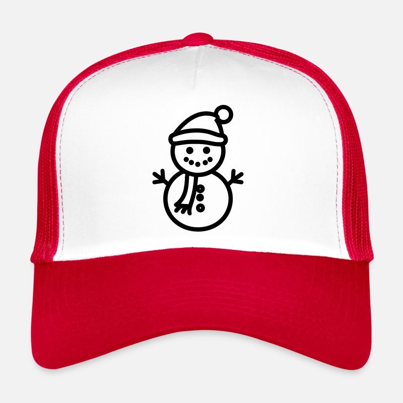Bonhomme de neige Casquette trucker 
