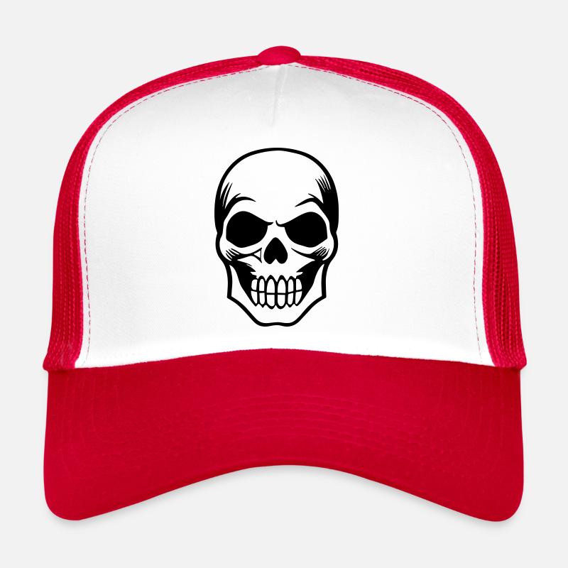 Tête de mort Casquette trucker 