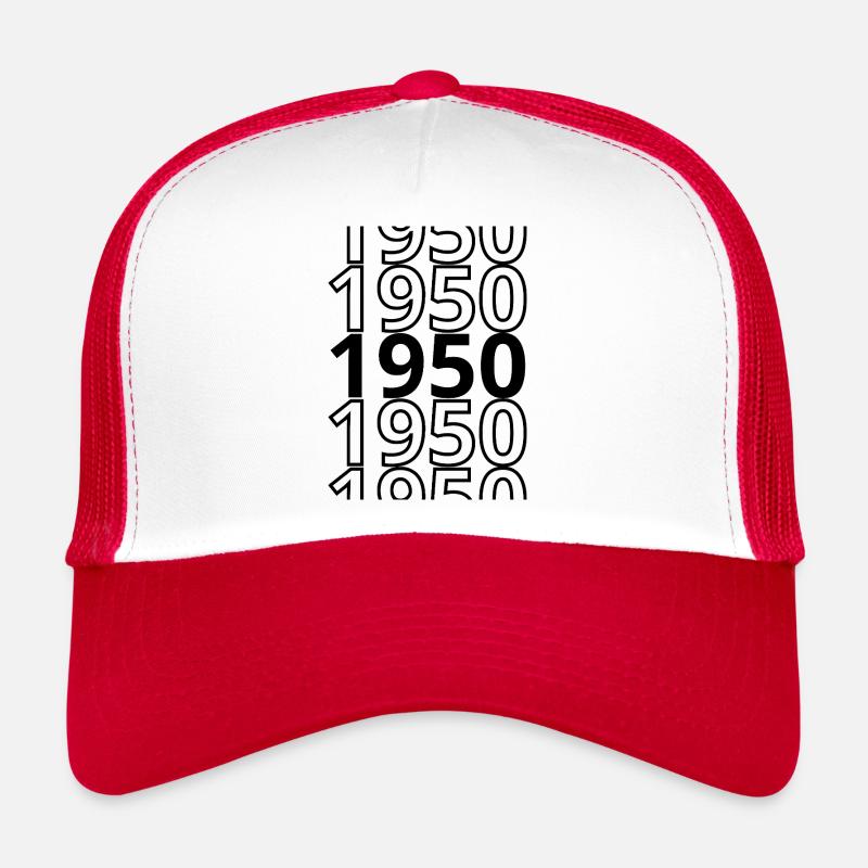 1950 1950 1950 Casquette trucker 