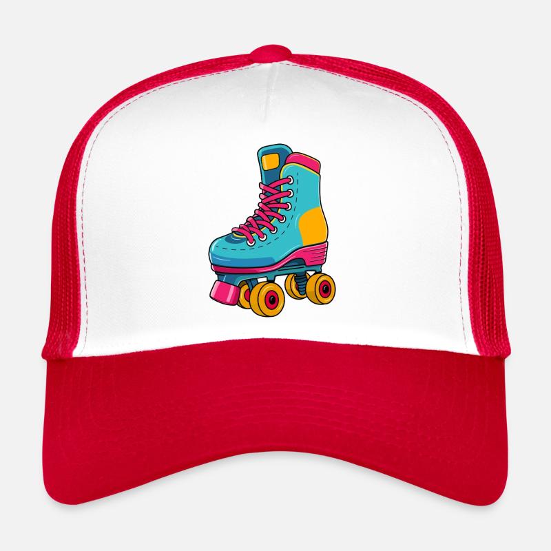 Retro Rollschuh – Bunt & Kultig Trucker Cap