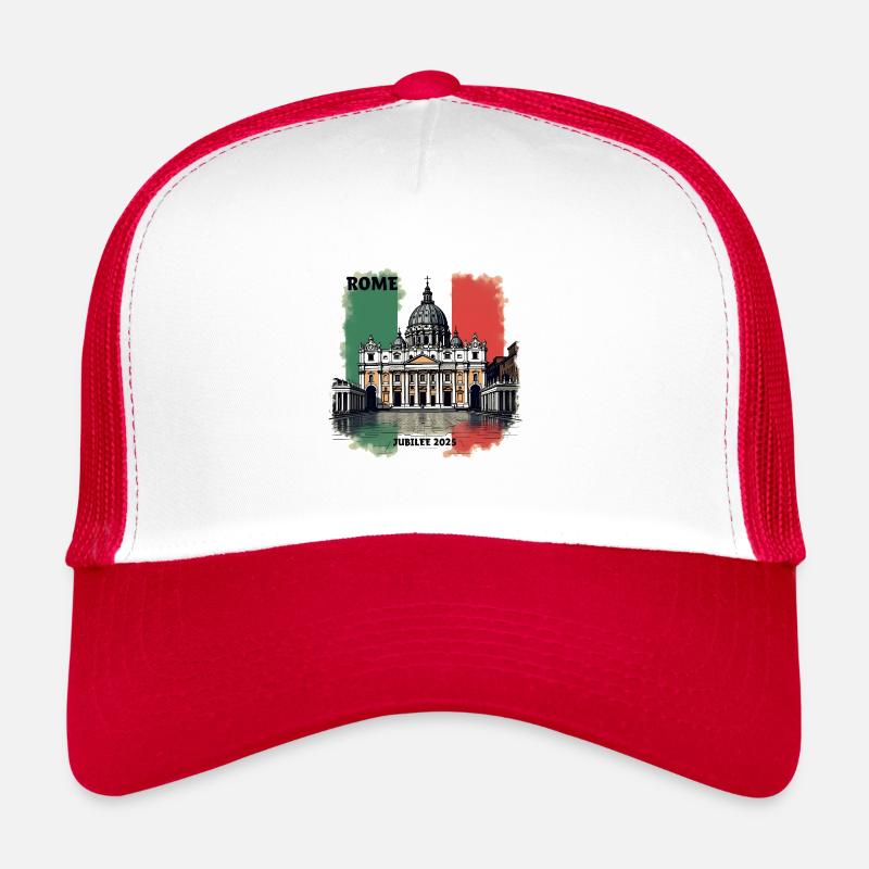 Jubilé de Rome Pèlerin de l’Espérance 2025, Vatican v1 Casquette trucker 