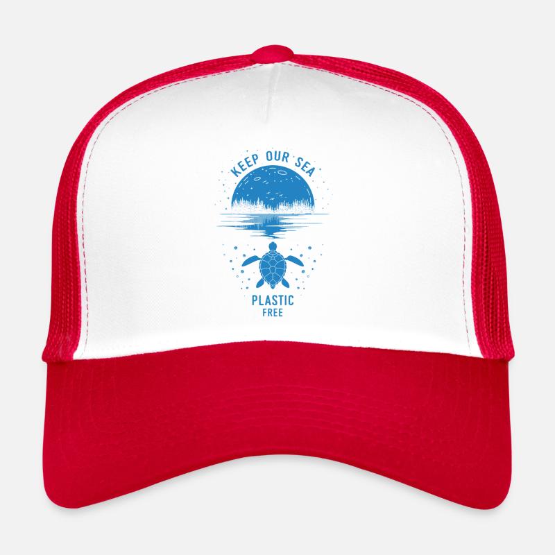 Keep Our Sea Plastic Free Trucker Cap
