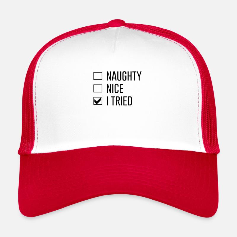 Naughty Nice j'ai essayé Casquette trucker 