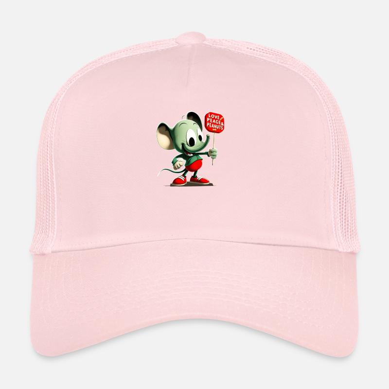 Elefant Love Peace Peanuts 2 Trucker Cap