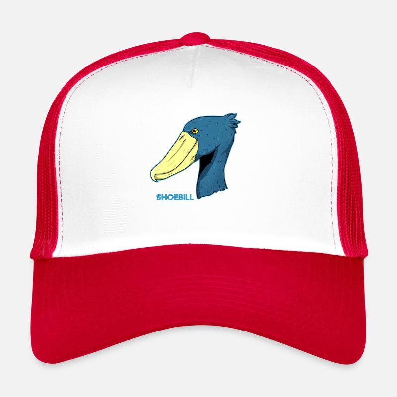 Shoebill Bird Ornithologist Forest I Gift Trucker Cap