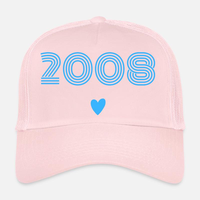 Born in 2008 boy Trucker Cap