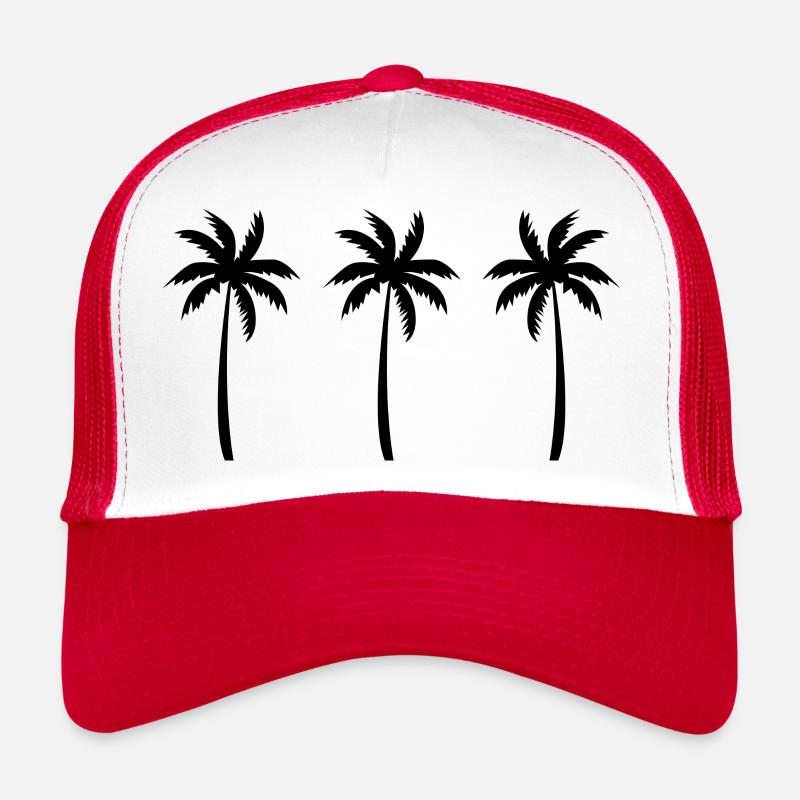 Palmier palmier palmier Casquette trucker 